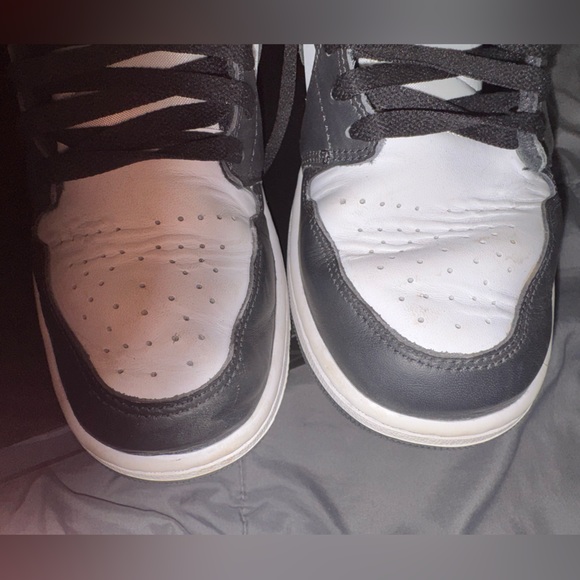 Air Jordan 1 Mid SE Elephant Print Black/White Men’s Size 11 (FB9911-001) - Picture 2 of 10